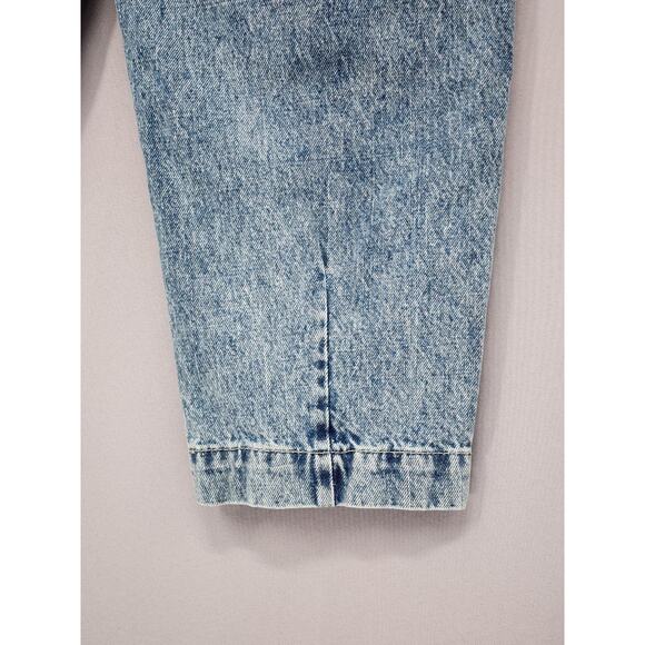 BDG Urban Outfitters Jeans Womens Medium Blue Jogger Patchwork Knee Elastic - Picture 6 of 16